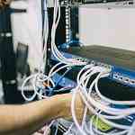 Computer Netzwerk Technik Router Kabel