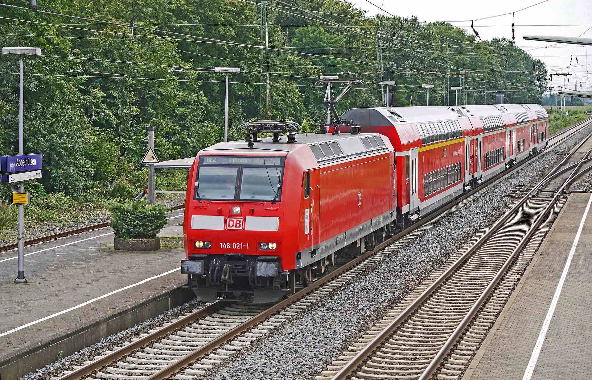 Neue Bahnstation in Rövershagen