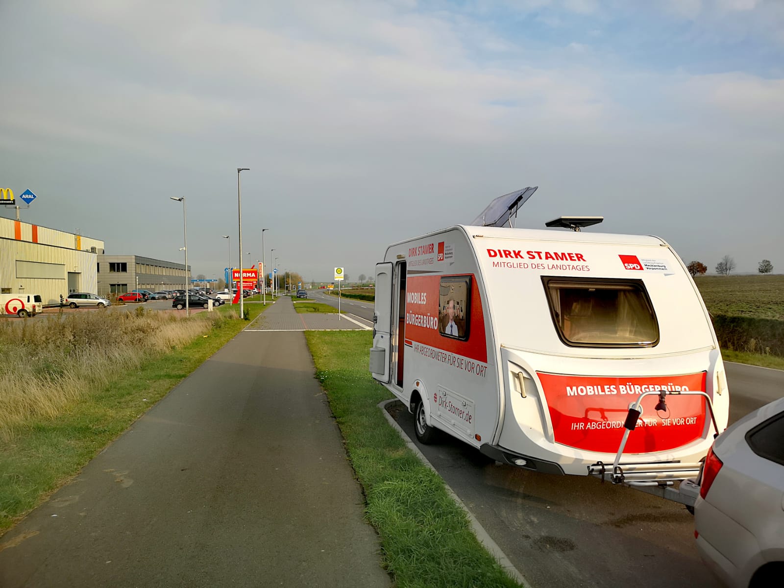 Bürgerbüro vor Ort an der A20 (AS Dummerstorf)