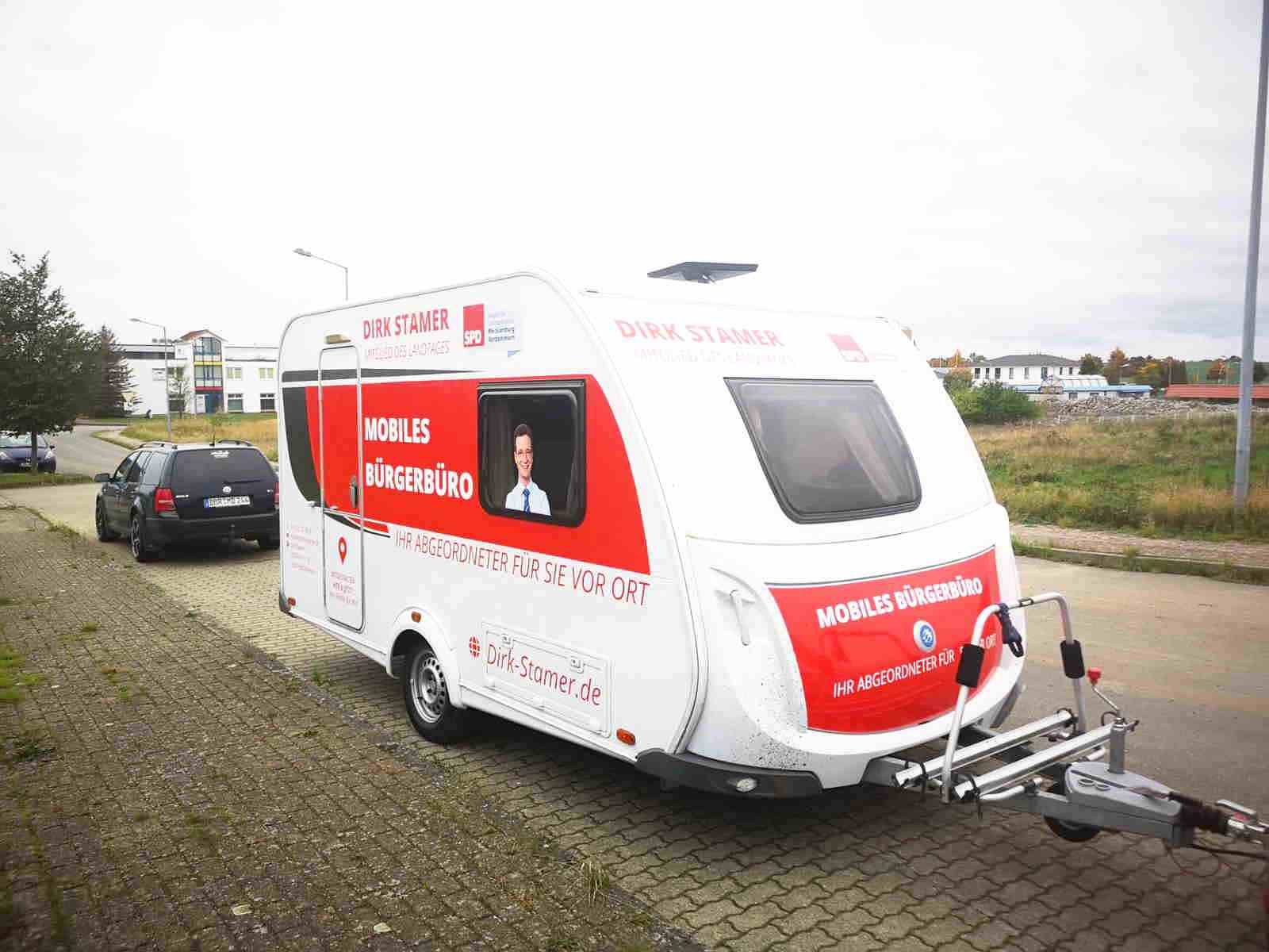 Bürgerbüro vor Ort an der A20 (AS 18 Sanitz)
