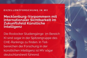 Mecklenburg-Vorpommern mit internationaler Sichtbarkeit im Zukunftsfeld Künstliche Intelligenz